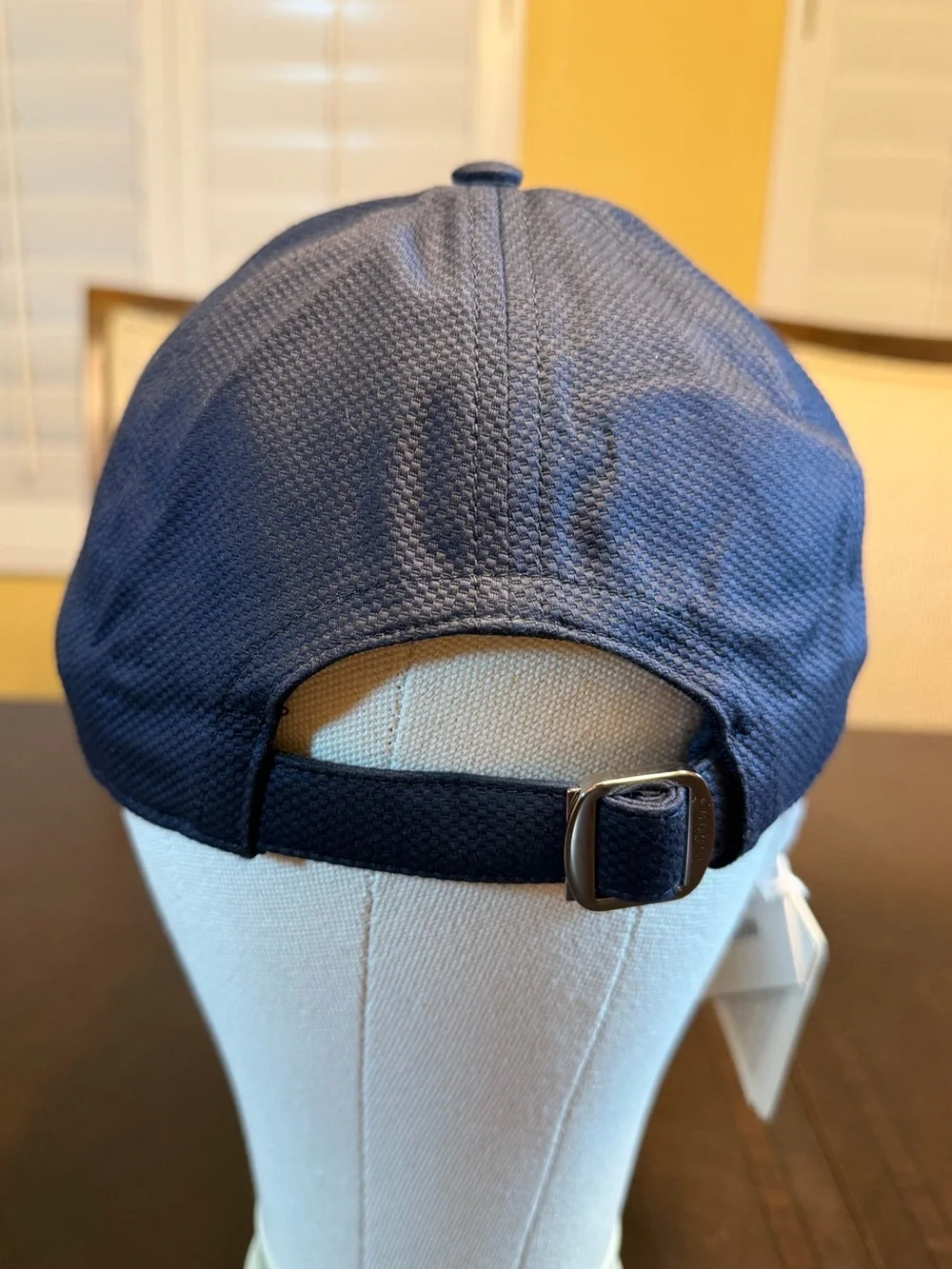 New Gucci Logo Navy Baseball Hat Size L